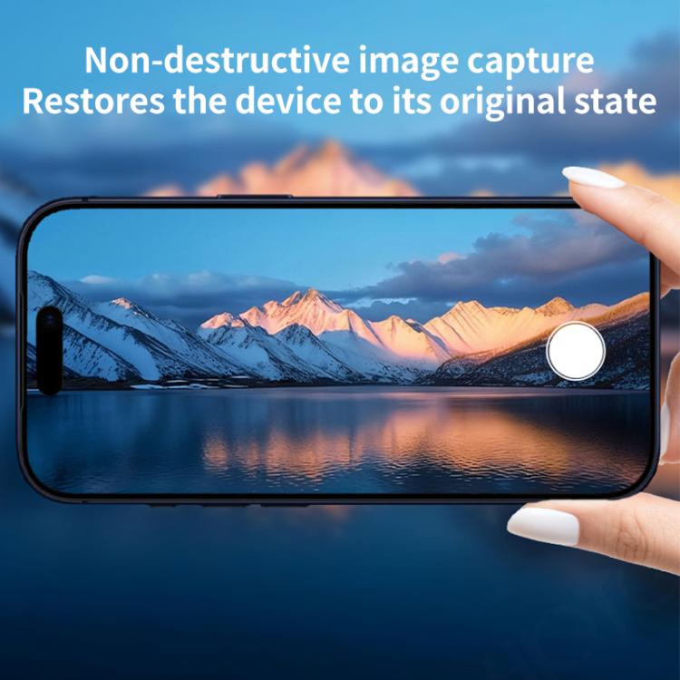 XDcase Armor Full-Coverage Frosted Metal Lens Ring Film, For iPhone 17 Pro Max, For iPhone 17 Pro