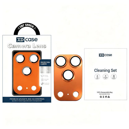 XDcase Armor Full-Coverage Frosted Metal Lens Ring Film, For iPhone 17 Pro Max, For iPhone 17 Pro