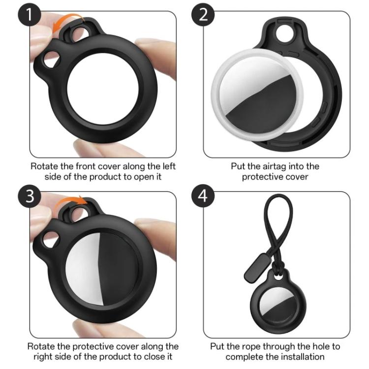 xDfind Lanyard PC Protective Cover, For AirTag