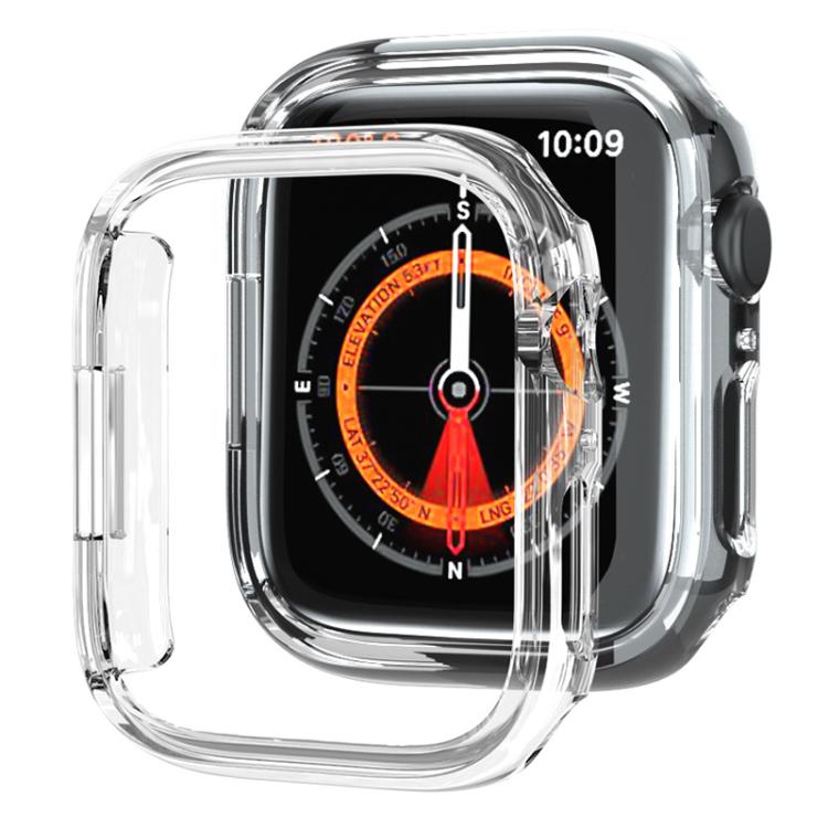 xDfind PC Frosted Hollow Half Coverage Watch Cover, For Apple Watch Series 6 / 5 / 4 / SE 44mm, For Apple Watch Series 6 / 5 / 4 / SE 40mm, For Apple Watch Series 11 46mm / 10 46mm, For Apple Watch Series 11 42mm / 10 42mm