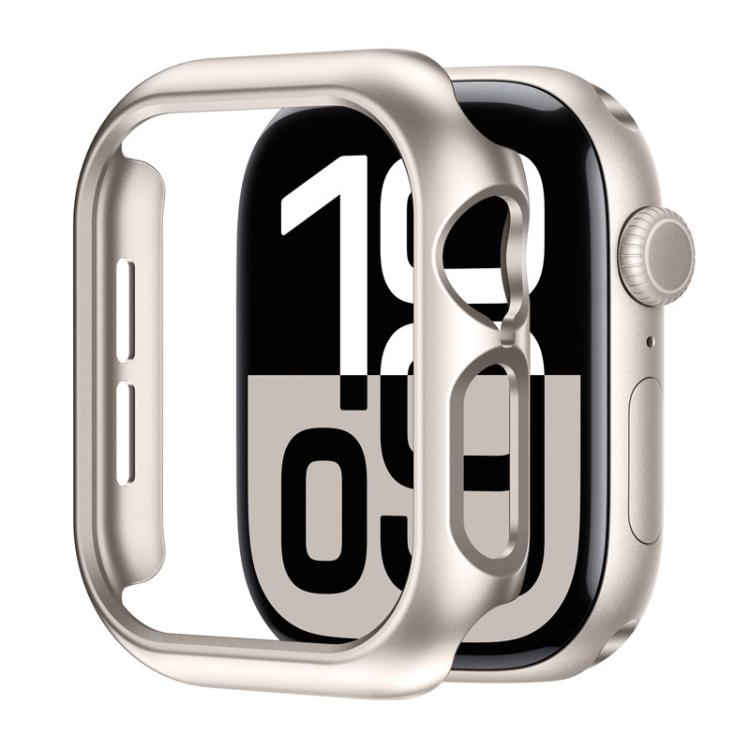 xDfind PC Frosted Hollow Half Coverage Watch Cover, For Apple Watch Series 6 / 5 / 4 / SE 44mm, For Apple Watch Series 6 / 5 / 4 / SE 40mm, For Apple Watch Series 11 46mm / 10 46mm, For Apple Watch Series 11 42mm / 10 42mm