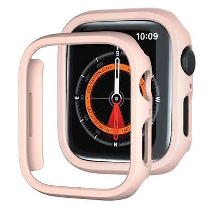 xDfind PC Frosted Hollow Half Coverage Watch Cover, For Apple Watch Ultra 3 / 2 / 1 49mm, For Apple Watch Series 9 / 8 / 7 45mm, For Apple Watch Series 9 / 8 / 7 41mm, For Apple Watch Series 3 / 2 / 1 38mm