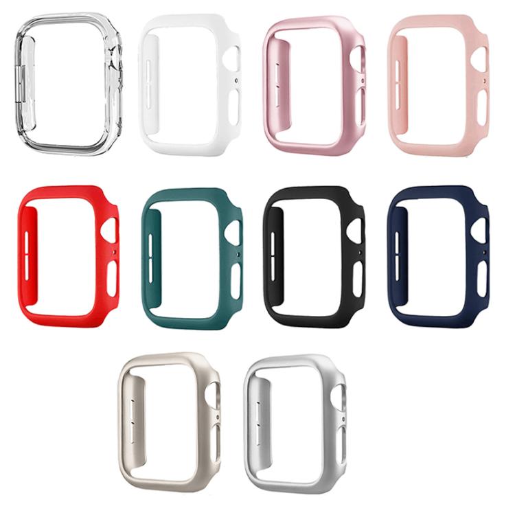 xDfind PC Frosted Hollow Half Coverage Watch Cover, For Apple Watch Series 6 / 5 / 4 / SE 44mm, For Apple Watch Series 6 / 5 / 4 / SE 40mm, For Apple Watch Series 11 46mm / 10 46mm, For Apple Watch Series 11 42mm / 10 42mm