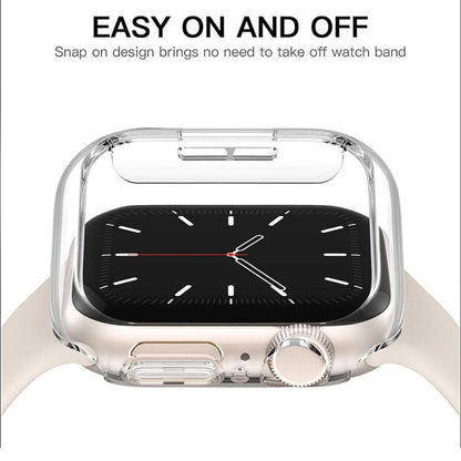xDfind PC Frosted Hollow Half Coverage Watch Cover, For Apple Watch Series 6 / 5 / 4 / SE 44mm, For Apple Watch Series 6 / 5 / 4 / SE 40mm, For Apple Watch Series 11 46mm / 10 46mm, For Apple Watch Series 11 42mm / 10 42mm