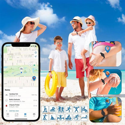 xDfind Breathable Silicone Band Style Anti-lost Tracker Protective Cover, For AirTag