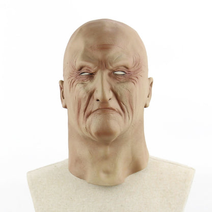 Halloween Festival Party Latex Underworld Boss Frightened Mask Headgear