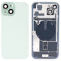 For iPhone 15 Plus Glass Battery Back Cover with Flash Bracket + Wireless Charging Module, For iPhone 15 Plus