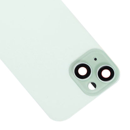 For iPhone 15 Plus Glass Battery Back Cover with Flash Bracket + Wireless Charging Module