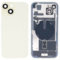 For iPhone 15 Plus Glass Battery Back Cover with Flash Bracket + Wireless Charging Module, For iPhone 15 Plus