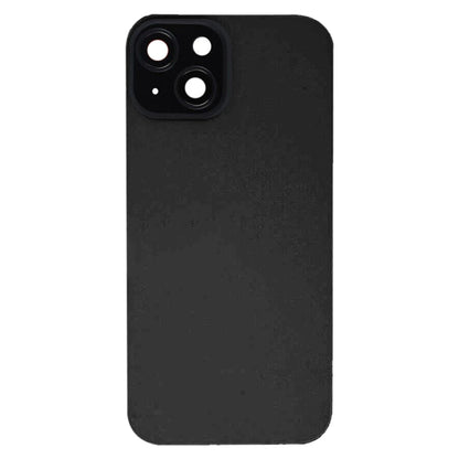 For iPhone 15 Glass Battery Back Cover with Flash Bracket + Wireless Charging Module