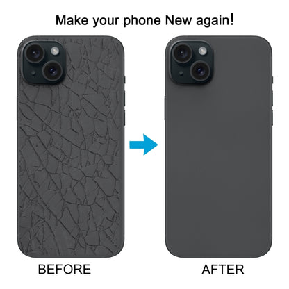 For iPhone 15 Glass Battery Back Cover with Flash Bracket + Wireless Charging Module, For iPhone 15