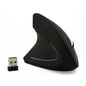 CM0093 Battery Version 2.4GHz Three-button Wireless Optical Mouse Vertical Mouse for Left-hand, Resolution: 1000DPI / 1200DPI / 1600DPI, Battery Version
