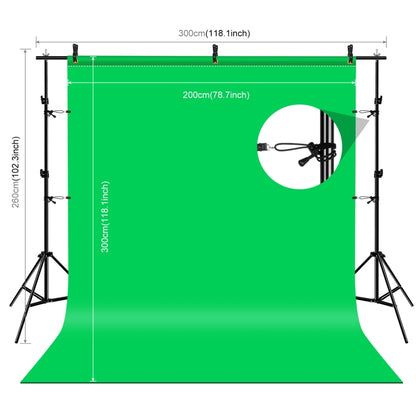 PULUZ LED Light Studio Softbox Photography Kit with Background & Reflective & Tripod Mount & Sandbags, Photography Light  Kit, US Plug, Photography Light  Kit, EU Plug