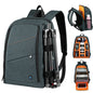PULUZ Outdoor Portable Waterproof Scratch-proof Dual Shoulders Backpack Handheld PTZ Stabilizer Camera Bag with Rain Cover for Digital Camera, DJI Ronin-SC / Ronin-S