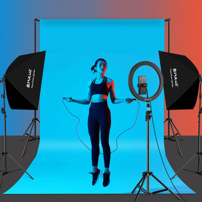 PULUZ 50x70cm Studio Softbox + 2m Tripod Mount + Single E27 30W 5700K White Light LED Bulb Photography Kit, Single Bulb US Plug, Single Bulb EU Plug