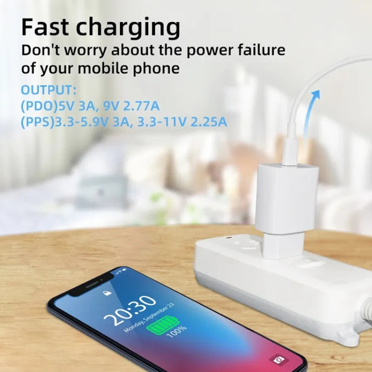 TA800 PD / PPS 25W Type-C Port Charger for Samsung, EU Plug, EU Plug
