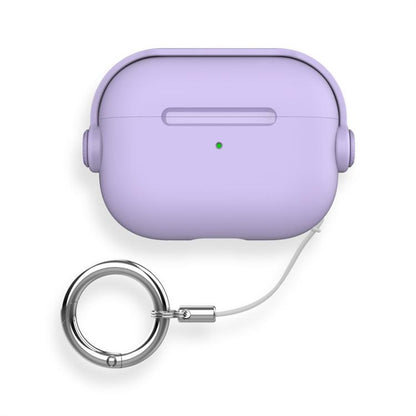 Lock TPU Hybrid PC Earphone Protective Cover with Ring Rope