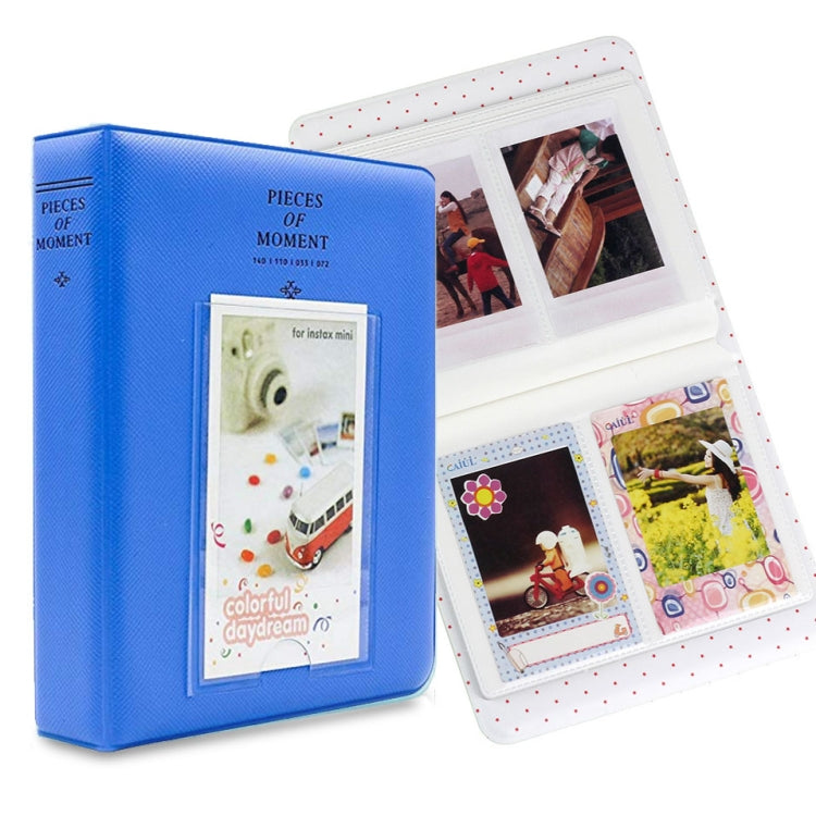 64 Pockets Name Card Pieces for Fujifilm Instax Mini 8 /7s /70 /25 /50s /90, 64 Pockets Sky Blue, 64 Pockets Beige, 64 Pockets Blue, 64 Pockets Green, 64 Pockets Orange, 64 Pockets Pink