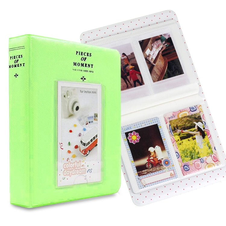 64 Pockets Name Card Pieces for Fujifilm Instax Mini 8 /7s /70 /25 /50s /90, 64 Pockets Sky Blue, 64 Pockets Beige, 64 Pockets Blue, 64 Pockets Green, 64 Pockets Orange, 64 Pockets Pink