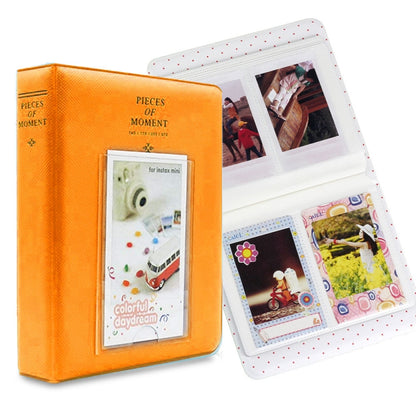 64 Pockets Name Card Pieces for Fujifilm Instax Mini 8 /7s /70 /25 /50s /90, 64 Pockets Sky Blue, 64 Pockets Beige, 64 Pockets Blue, 64 Pockets Green, 64 Pockets Orange, 64 Pockets Pink