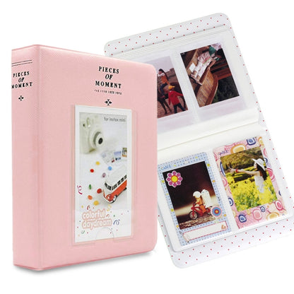 64 Pockets Name Card Pieces for Fujifilm Instax Mini 8 /7s /70 /25 /50s /90, 64 Pockets Sky Blue, 64 Pockets Beige, 64 Pockets Blue, 64 Pockets Green, 64 Pockets Orange, 64 Pockets Pink