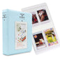 64 Pockets Name Card Pieces for Fujifilm Instax Mini 8 /7s /70 /25 /50s /90, 64 Pockets Sky Blue, 64 Pockets Beige, 64 Pockets Blue, 64 Pockets Green, 64 Pockets Orange, 64 Pockets Pink