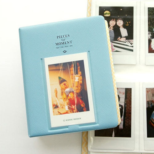 64 Pockets Name Card Pieces for Fujifilm Instax Mini 8 /7s /70 /25 /50s /90, 64 Pockets Sky Blue, 64 Pockets Beige, 64 Pockets Blue, 64 Pockets Green, 64 Pockets Orange, 64 Pockets Pink