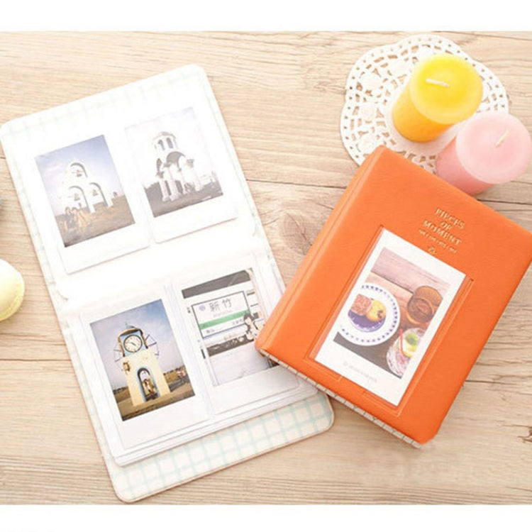 64 Pockets Name Card Pieces for Fujifilm Instax Mini 8 /7s /70 /25 /50s /90, 64 Pockets Sky Blue, 64 Pockets Beige, 64 Pockets Blue, 64 Pockets Green, 64 Pockets Orange, 64 Pockets Pink