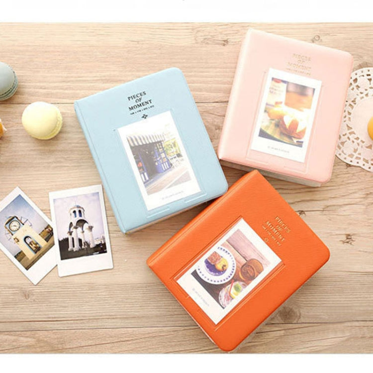 64 Pockets Name Card Pieces for Fujifilm Instax Mini 8 /7s /70 /25 /50s /90, 64 Pockets Sky Blue, 64 Pockets Beige, 64 Pockets Blue, 64 Pockets Green, 64 Pockets Orange, 64 Pockets Pink