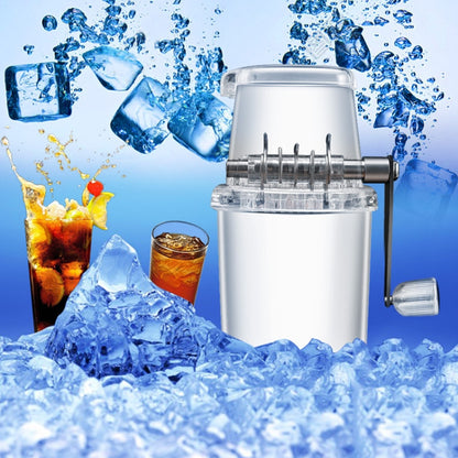 Small Household Manual Ice Crusher Multifunctional DIY Hand-Cranked Ice Machine