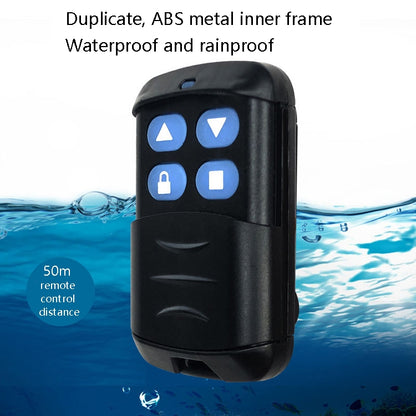2 PCS Electric Roller Shutter Waterproof Copy Universal Remote Controller Garage Door Remote Control Key, Ordinary