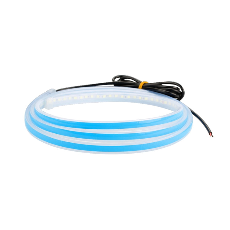 Car LED Streamer Decorative Hood Atmosphere Lights, Style:, Monochrome White Light, Monochrome Yellow Light, Monochrome Ice Blue Light, Monochrome Blue Light, Monochrome Red Light, Monochrome Pink Purple Light, Monochrome Green Light                   ...