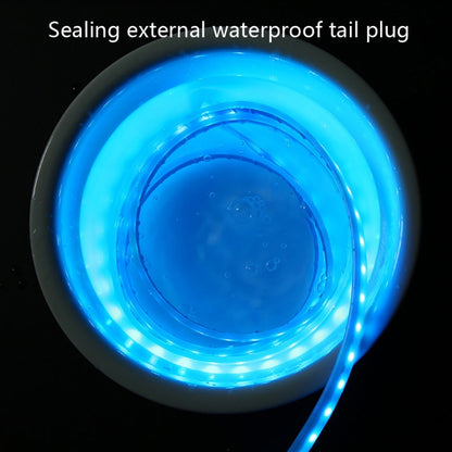 Car LED Streamer Decorative Hood Atmosphere Lights, Style:, Monochrome White Light, Monochrome Yellow Light, Monochrome Ice Blue Light, Monochrome Blue Light, Monochrome Red Light, Monochrome Pink Purple Light, Monochrome Green Light                   ...