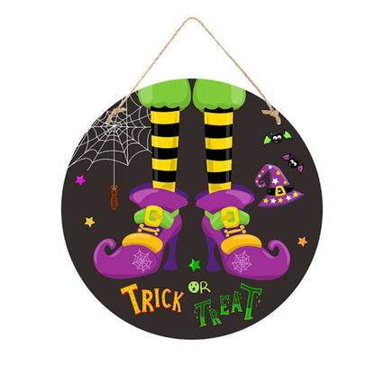Halloween Door Sign Haunted House Horror Atmosphere Decoration