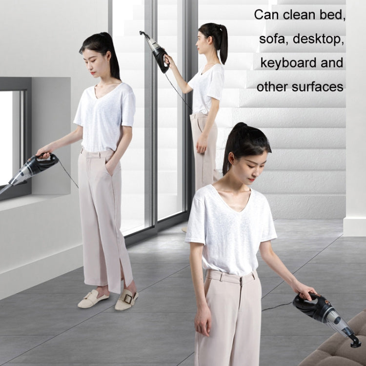 Powerful Portable Car Handheld Vacuum Cleaner, Wired, Wireless