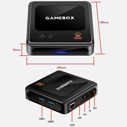 G10 GAMEBOX TV Box Dual System Wireless Android 3D Home 4K HD Game Console Support PS1 / PSP, 64G 30,000+ Games (Black), 128G 40,000+ Games (Black), 256G 60,000+ Games (Black), 64G 30,000+ Games (White), 128G 40,000+ Games (White)����������������������...