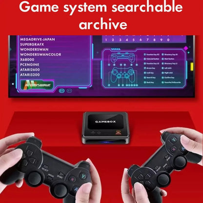 G10 GAMEBOX TV Box Dual System Wireless Android 3D Home 4K HD Game Console Support PS1 / PSP, 64G 30,000+ Games (Black), 128G 40,000+ Games (Black), 256G 60,000+ Games (Black), 64G 30,000+ Games (White), 128G 40,000+ Games (White)����������������������...