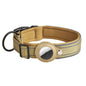 For AirTag Tracker Dog Collar Neoprene Lining Reflective Pet Collar, S, M, L, XL