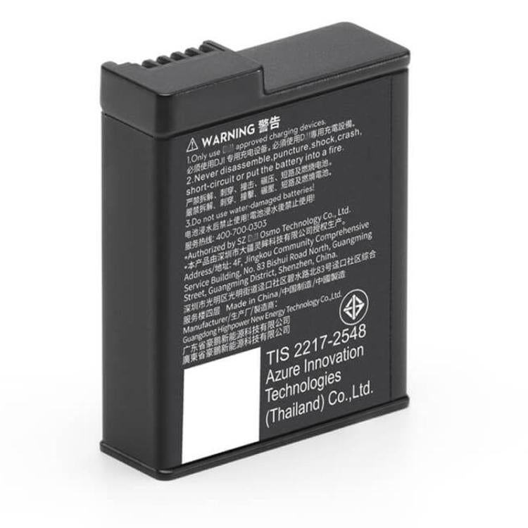 Original Extreme Battery Plus 1950 mAh For DJI Osmo Action, Extreme Battery Plus
