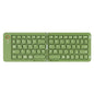 B023 Two Folding Portable Mini Wireless Bluetooth Keyboard Cell Phone Laptop Notebook Office Keyboard