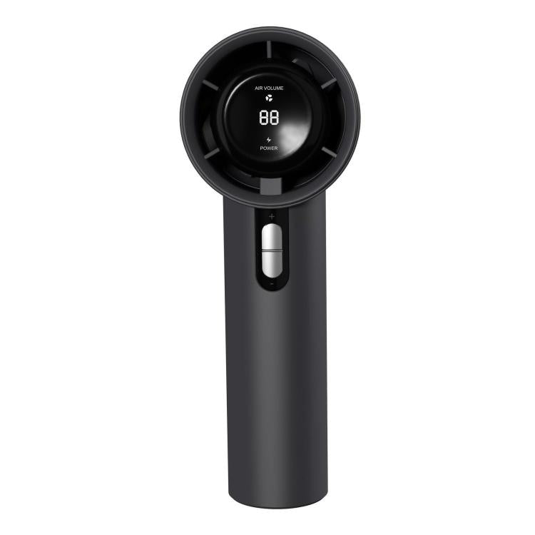 100-gear High Speed Handheld Fan Bladeless Mini Digital Display Small Fan