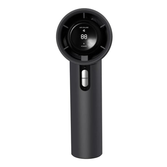 100-gear High Speed Handheld Fan Bladeless Mini Digital Display Small Fan