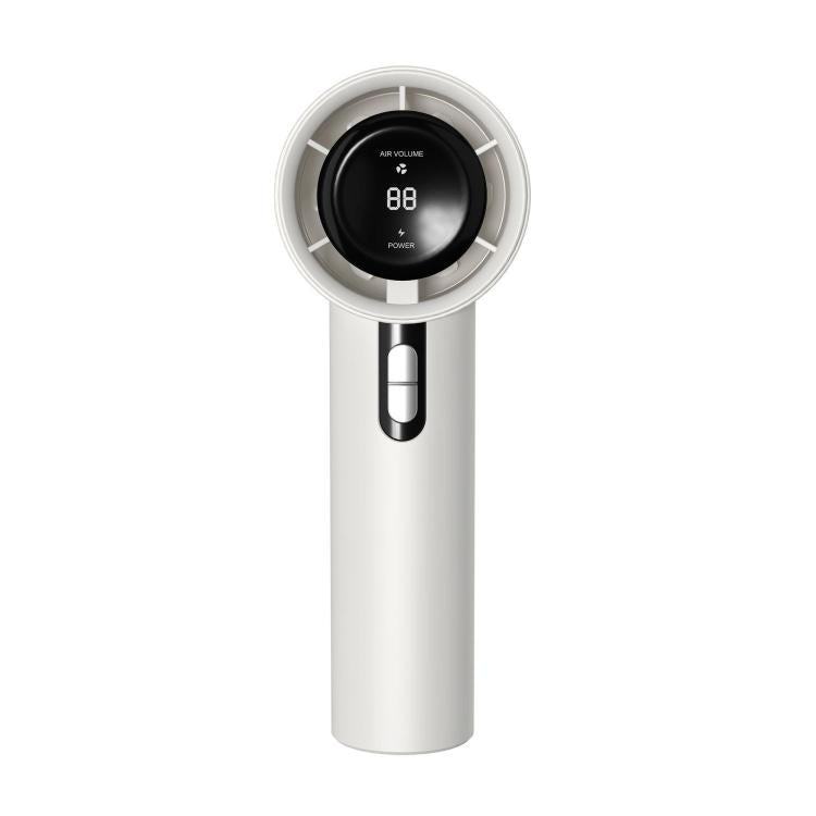 100-gear High Speed Handheld Fan Bladeless Mini Digital Display Small Fan