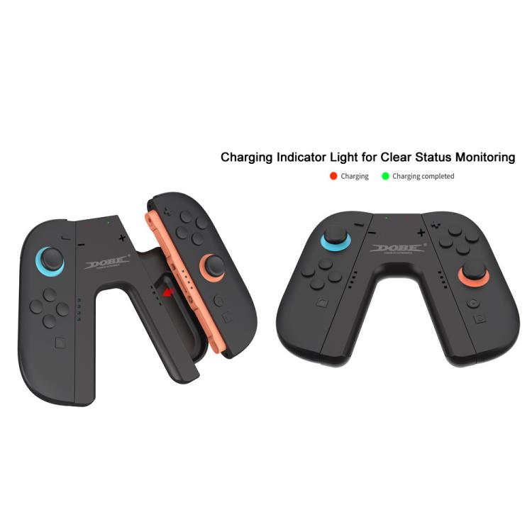 For Nintendo Switch 2 Joy-Con Controllers DOBE Charging Grip Handle with LED Indicator, TNS-3178
