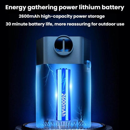 Portable Electric Air Pump Outdoor Camping Air Mattress Pump Inflatable Pool Inflator, Wireless Battery