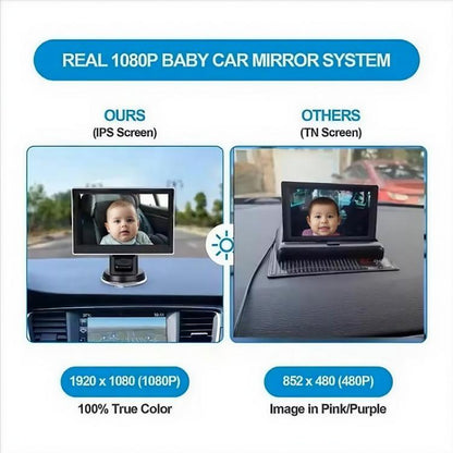 4.3 inch HD 1080P Car Baby Monitor