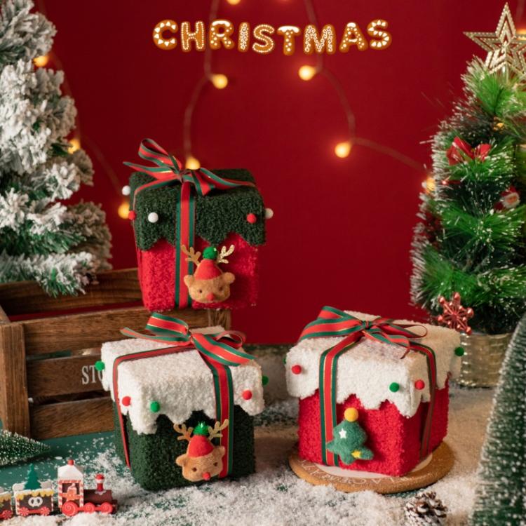 Christmas Eve Fruit Candy Box Christmas Thickened Hard Gift Box